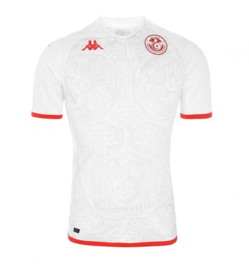 Lacne Muži Futbalové dres Tunisko MS 2022 Krátky Rukáv - Preč